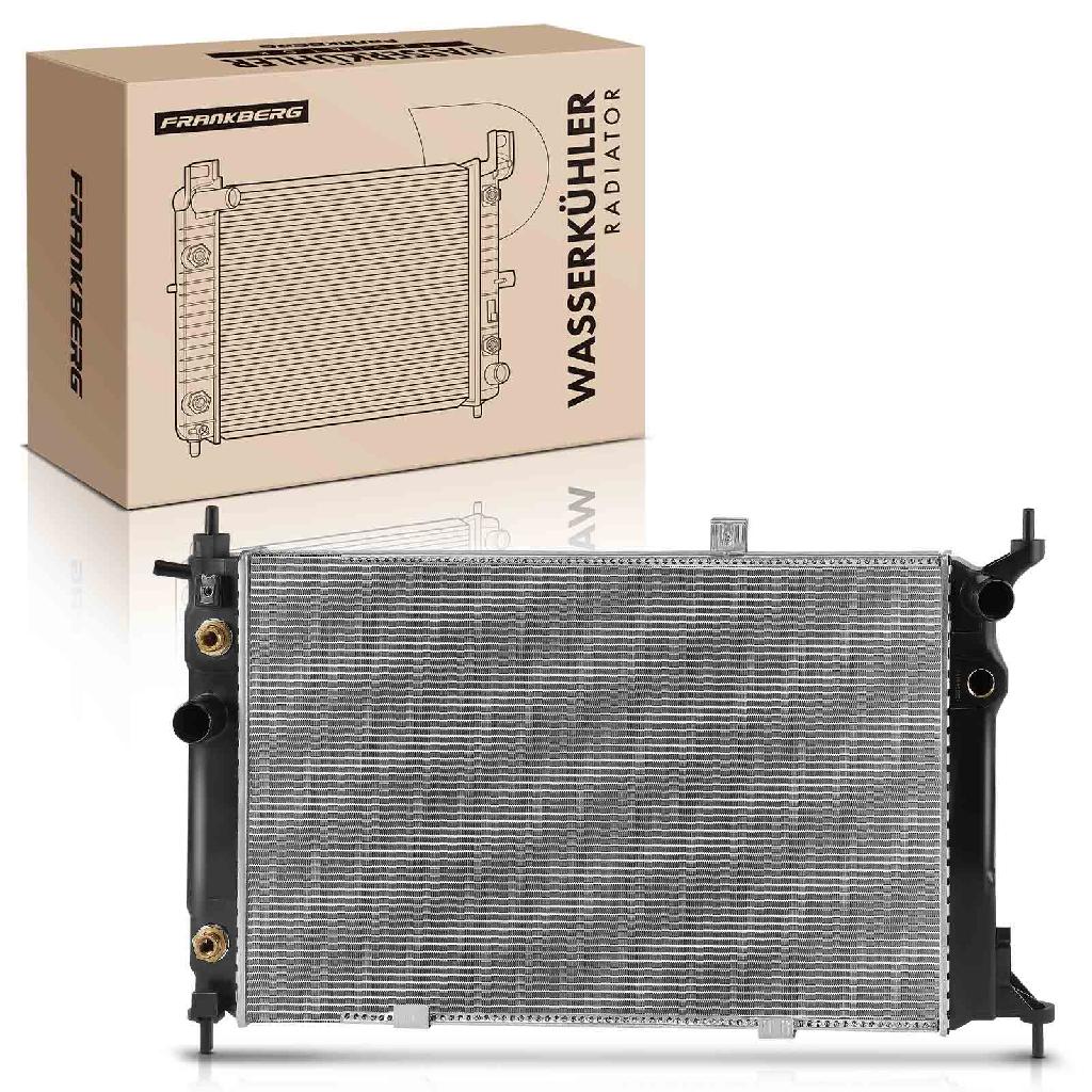 Frankberg 1x Kühler Wasserkühler Motorkühler für Opel Astra F CC Cabriolet Caravan T92 1.4L 1.6L