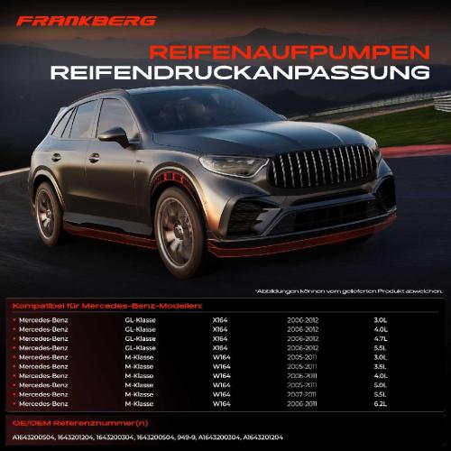 1x Luftfederung Kompressor für Mercedes Benz GL X164 ML W164 Bild 1x Luftfederung Kompressor für Mercedes Benz GL X164 ML W164