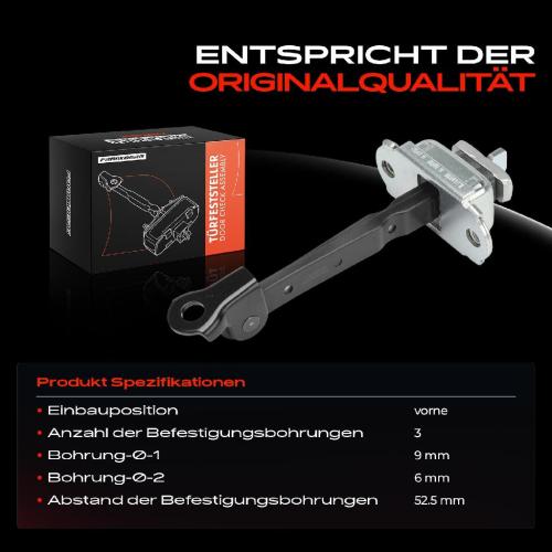1x Türfeststeller Türfangband Türstopper Vorne für Honda Civic VI Aerodeck Fastback CR-V I Bild 1x Türfeststeller Türfangband Türstopper Vorne für Honda Civic VI Aerodeck Fastback CR-V I