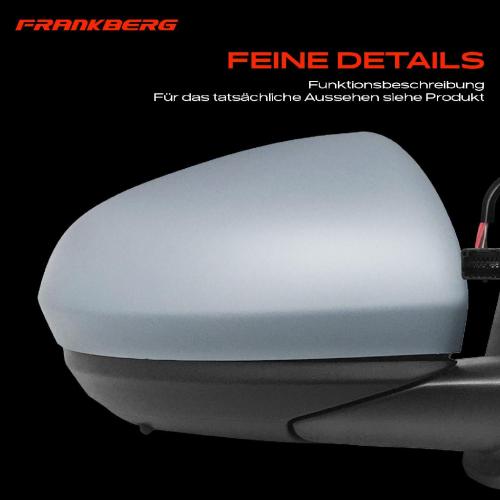 Frankberg 1x Außenspiegel Rechts für Dacia Duster HM 1.0L 1.2L 1.3L 1.5L 1.6L 2017-2024 Bild Frankberg 1x Außenspiegel Rechts für Dacia Duster HM 1.0L 1.2L 1.3L 1.5L 1.6L 2017-2024