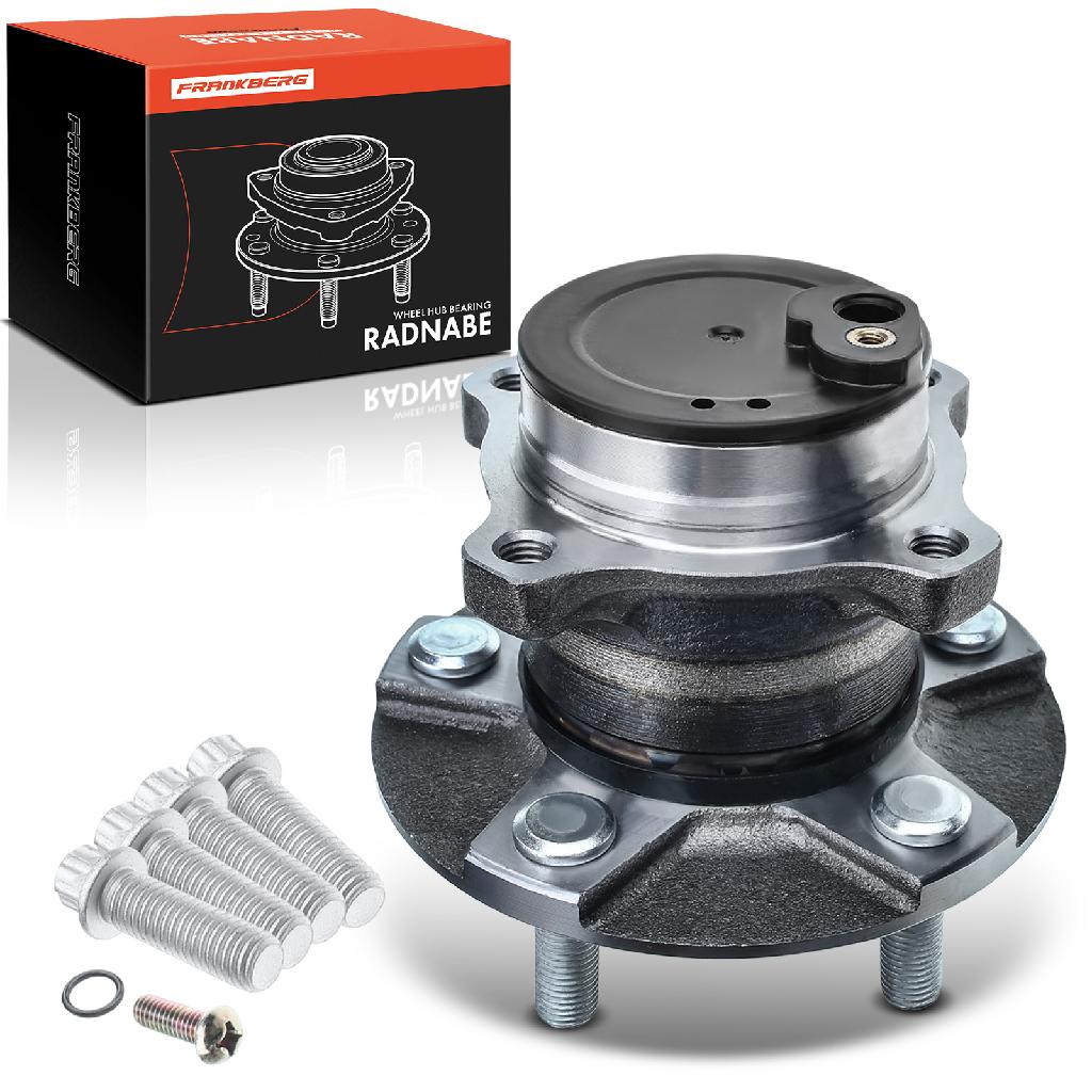 Frankberg 1x Radnabe Radlagersatz Hinterachse beidseitig f r Ford C-Max Focus II Cabriolet Stufenheck Turnier