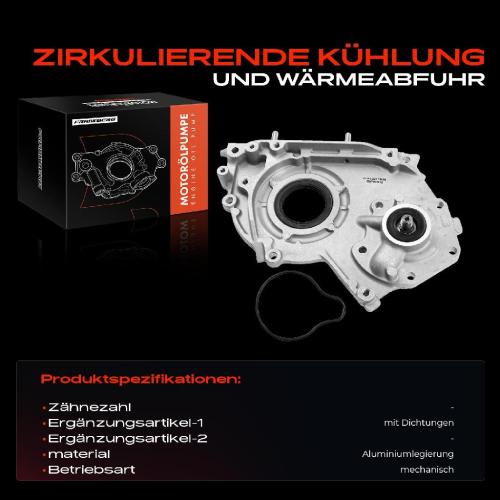 Frankberg 1x Ölpumpe für Opel Astra F G T92 T98 Corsa A B Vectra A 1.5L 1.7L Bild Frankberg 1x Ölpumpe für Opel Astra F G T92 T98 Corsa A B Vectra A 1.5L 1.7L