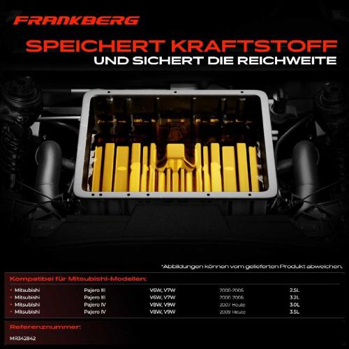 1x Kraftstofftank Kraftstoffbehälter für Mitsubishi Pajero 3 2.5L-3.8L Bild 1x Kraftstofftank Kraftstoffbehälter für Mitsubishi Pajero 3 2.5L-3.8L