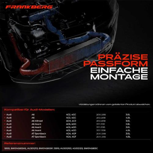 1x Ladeluftkühler Turbokühler für Audi A6 4G2 4GC A6 Allroad 4GH 4GJ A7 Sportback Bild 1x Ladeluftkühler Turbokühler für Audi A6 4G2 4GC A6 Allroad 4GH 4GJ A7 Sportback