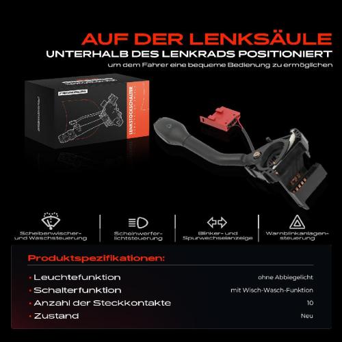 1x Kombischalter Lenkstockschalter für VW Golf III Polo 6N Vento Lupo Seat Arosa Bild 1x Kombischalter Lenkstockschalter für VW Golf III Polo 6N Vento Lupo Seat Arosa