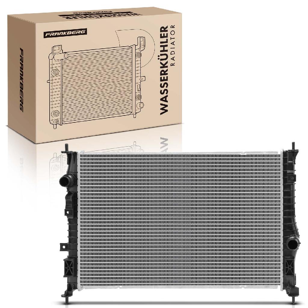 Frankberg 1x Kühler Wasserkühler Motorkühler für Citroën Berlingo C4 Jumpy DS Opel Astra Peugeot 308 3008