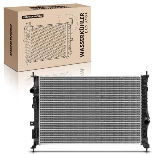 Frankberg 1x Kühler Wasserkühler Motorkühler für Citroën Berlingo C4 Jumpy DS Opel Astra Peugeot 308 3008 Bild Frankberg 1x Kühler Wasserkühler Motorkühler für Citroën Berlingo C4 Jumpy DS Opel Astra Peugeot 308 3008