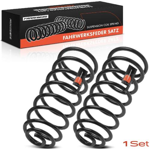 Frankberg 2x Fahrwerksfeder Hinterachse für Volvo C70 I Cabriolet 873 C70 I Coupe 872 1997-2005 Bild Frankberg 2x Fahrwerksfeder Hinterachse für Volvo C70 I Cabriolet 873 C70 I Coupe 872 1997-2005