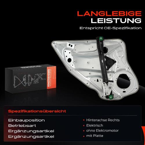 Frankberg 1x Fensterheber Hinten Rechts für Mercedes-Benz C-CLASS W204 S204 W212 S212 07-14 Bild Frankberg 1x Fensterheber Hinten Rechts für Mercedes-Benz C-CLASS W204 S204 W212 S212 07-14