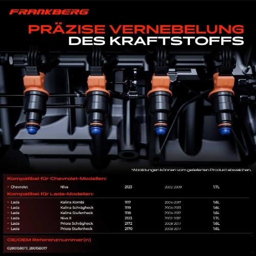 1x Einspritzventil Einspritzdüse für Lada Kalina Niva II Priora 1.6L 1.7L Bild 1x Einspritzventil Einspritzdüse für Lada Kalina Niva II Priora 1.6L 1.7L