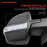 1x Außenspiegel Rechts für Fiat Doblo Cargo 263 Opel Combo X12 Bj ab 2010