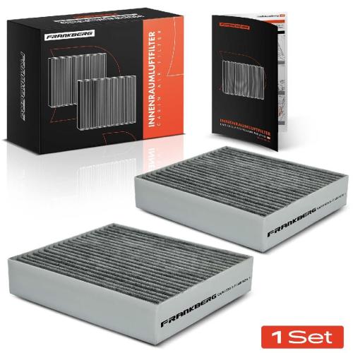 2x Innenraumfilter Aktivkohle für Mitsubishi Colt 6 Z2A Smart Forfour 454 Bild 2x Innenraumfilter Aktivkohle für Mitsubishi Colt 6 Z2A Smart Forfour 454