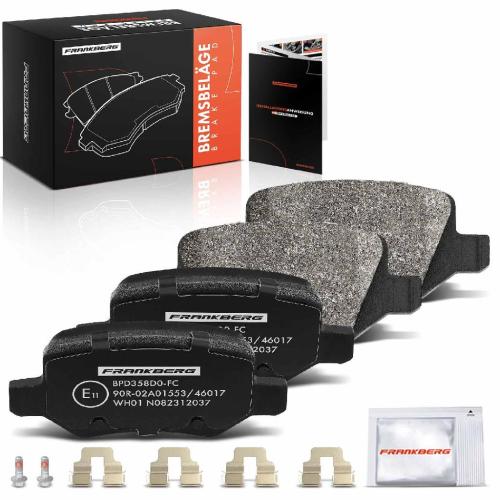 4x Bremsbeläge Hinterachse für Mercedes-Benz A-Klasse W169 B-Klasse W245 1.5L 1.7L 2004-2012 Bild 4x Bremsbeläge Hinterachse für Mercedes-Benz A-Klasse W169 B-Klasse W245 1.5L 1.7L 2004-2012