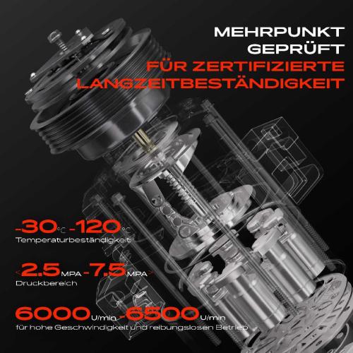 1x Klimakompressor für Ford C-Max DM2 Focus II Volvo C30 S40 II V50 1.6L-2.0L Bild 1x Klimakompressor für Ford C-Max DM2 Focus II Volvo C30 S40 II V50 1.6L-2.0L