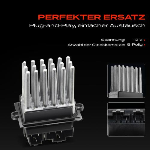 1x Widerstand Vorwiderstand Gebläsemotor für Chrysler 300C Dodge Jeep Grand Cherokee III Bild 1x Widerstand Vorwiderstand Gebläsemotor für Chrysler 300C Dodge Jeep Grand Cherokee III