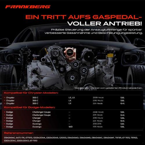 1x Drosselklappe Drosselklappenstutzen für Jeep Grand Cherokee Chrysler 300 C Dodge RAM 5.7L 6.4L Bild 1x Drosselklappe Drosselklappenstutzen für Jeep Grand Cherokee Chrysler 300 C Dodge RAM 5.7L 6.4L