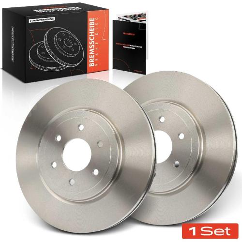 2x Bremsscheiben Vorderachse für Nissan NP300 Navara Pritsche/Fahrgestell Pathfinder III Bj ab 2005 Bild 2x Bremsscheiben Vorderachse für Nissan NP300 Navara Pritsche/Fahrgestell Pathfinder III Bj ab 2005