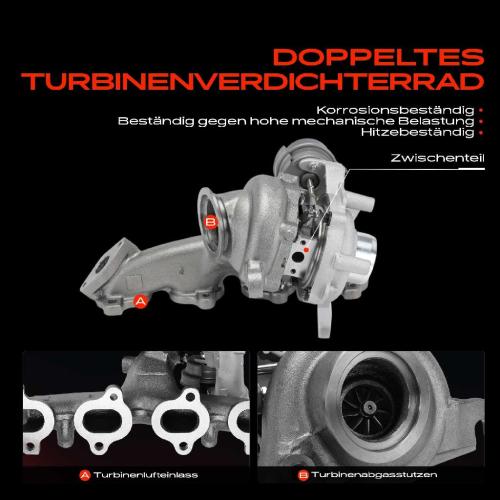 1x Turbolader Abgaskrümmer Einheit für Nissan NV400 Kasten Pritsche/Fahrgestell Opel Movano B Bus Renault Bild 1x Turbolader Abgaskrümmer Einheit für Nissan NV400 Kasten Pritsche/Fahrgestell Opel Movano B Bus Renault