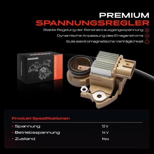 Frankberg 1x Lichtmaschinenregler Generatorregler für Mazda 3 Stufenheck 6 Kombi CX-5 GJ GL Bild Frankberg 1x Lichtmaschinenregler Generatorregler für Mazda 3 Stufenheck 6 Kombi CX-5 GJ GL