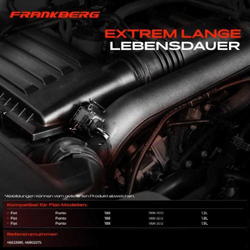 Frankberg 1x Druckschalter Klimaanlage für Fiat Punto 188 Kasten Schrägheck 1.2L-1.9L 1999-2012 Bild Frankberg 1x Druckschalter Klimaanlage für Fiat Punto 188 Kasten Schrägheck 1.2L-1.9L 1999-2012