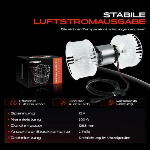 1x Gebläsemotor Innenraumgebläse für Mercedes-Benz 190 W201 1982-1993 Bild 1x Gebläsemotor Innenraumgebläse für Mercedes-Benz 190 W201 1982-1993