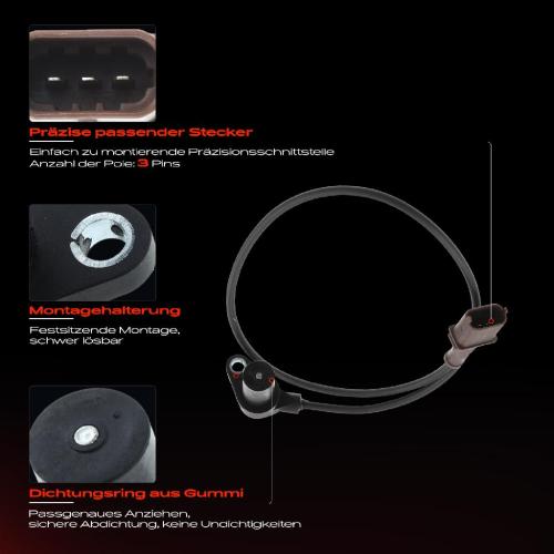 1x Kurbelwellensensor Impulsgeber für Porsche Cayenne 9PA 4.5L 2007-2010 Bild 1x Kurbelwellensensor Impulsgeber für Porsche Cayenne 9PA 4.5L 2007-2010