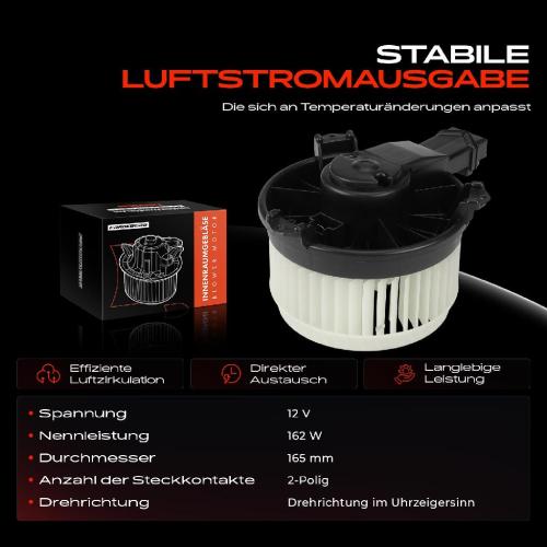 1x Gebläsemotor Innenraumgebläse für Honda CR-V III 1.6L 2.0L 2.2L Bild 1x Gebläsemotor Innenraumgebläse für Honda CR-V III 1.6L 2.0L 2.2L