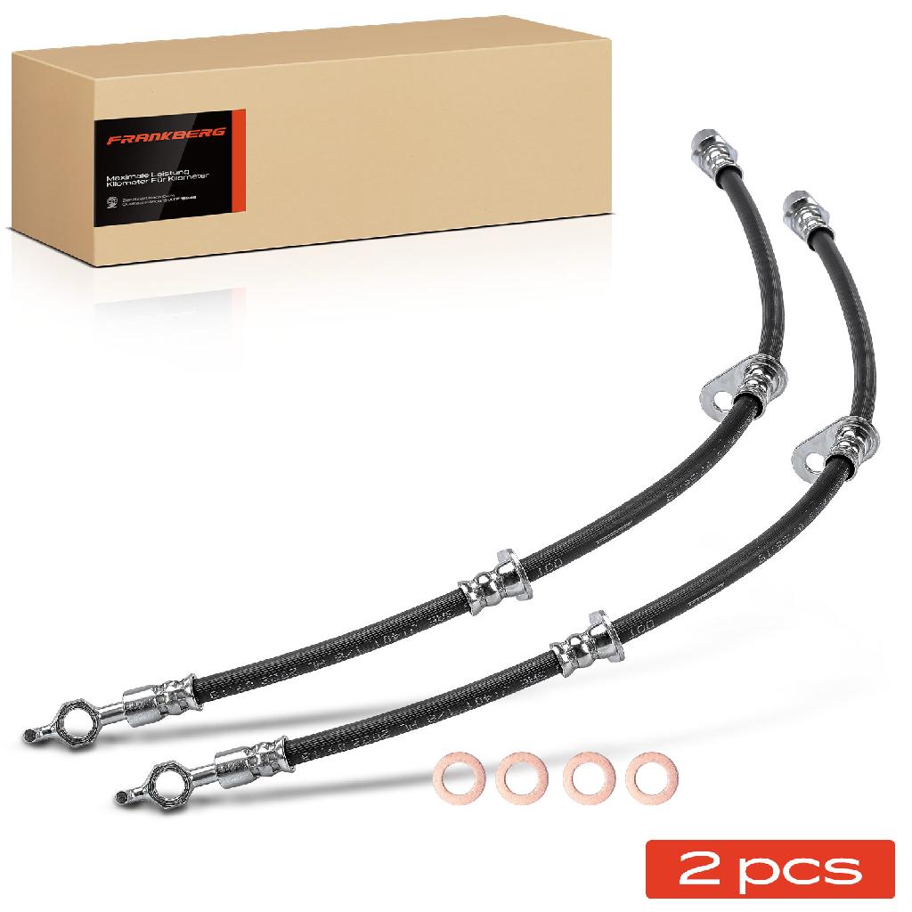 2x Bremsschlauch Bremsschläuche Hinten für Lexus RX 3.5L 2008-2015