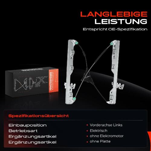 Frankberg 1x Fensterheber Vorne Links für Renault Koleos I HY SUV Bild Frankberg 1x Fensterheber Vorne Links für Renault Koleos I HY SUV