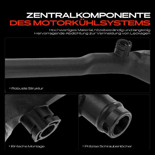1x Kühlmittelrohrleitung Kühlmittelflansch für Mercedes-Benz W203 W204 CL203 S203 S204 C209 W211 Bild 1x Kühlmittelrohrleitung Kühlmittelflansch für Mercedes-Benz W203 W204 CL203 S203 S204 C209 W211