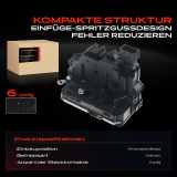 1x Türschloss Fahrzeugheckklappe für Citroën Nemo Fiat Fiorino Peugeot