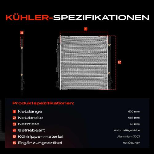 Frankberg 1x Kühler Wasserkühler Motorkühler für Nissan NP300 Navara Pritsche/Fahrgestell Bild Frankberg 1x Kühler Wasserkühler Motorkühler für Nissan NP300 Navara Pritsche/Fahrgestell