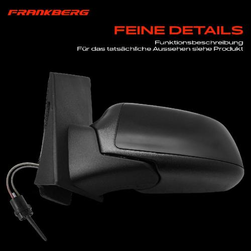 1x Außenspiegel Links für Ford Fiesta V JD JH Van 2005-2009 Bild 1x Außenspiegel Links für Ford Fiesta V JD JH Van 2005-2009