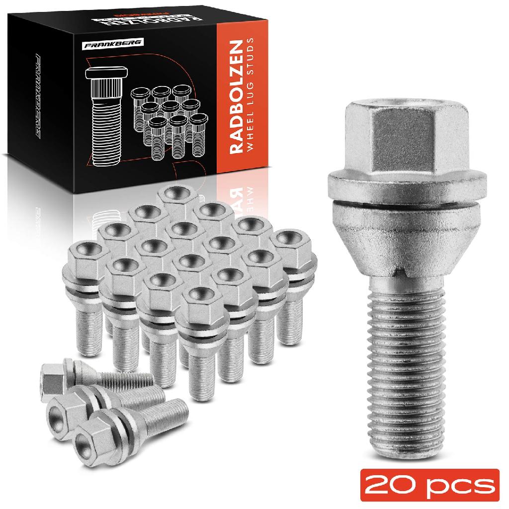 Frankberg 20x Radschraube für Volvo S60 S80 V60 V70 XC40 XC60 XC70 XC90