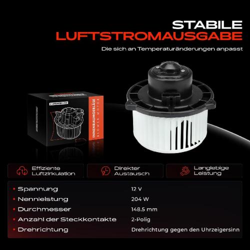 1x Gebläsemotor Innenraumgebläse für Land Rover Discovery III/ IV Range Rover Sport Bild 1x Gebläsemotor Innenraumgebläse für Land Rover Discovery III/ IV Range Rover Sport