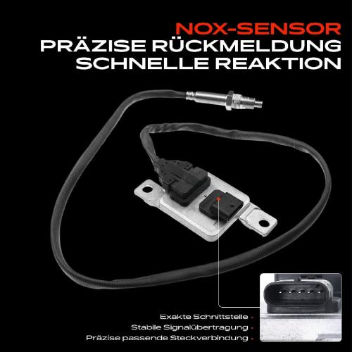 Frankberg 1x Nox Sensor Nitrogen Oxide Lamdasonde nach Katalysator für VW Sharan Seat Alhambra 2.0L Bild Frankberg 1x Nox Sensor Nitrogen Oxide Lamdasonde nach Katalysator für VW Sharan Seat Alhambra 2.0L