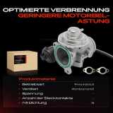 1x AGR-Ventil Abgasrückführungsventil für VW Passat Variant Sharan Audi A4 Avant A6 Ford Galaxy Seat Skoda