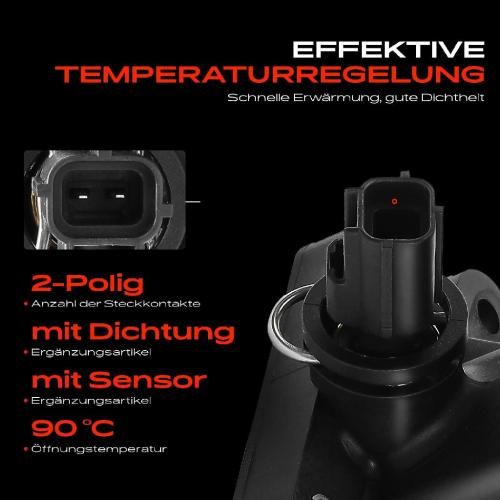 Frankberg 1x Thermostat Kühlmittel für Volvo S60 II 134 V60 I 155 V70 III 135 XC60 156 Bild Frankberg 1x Thermostat Kühlmittel für Volvo S60 II 134 V60 I 155 V70 III 135 XC60 156