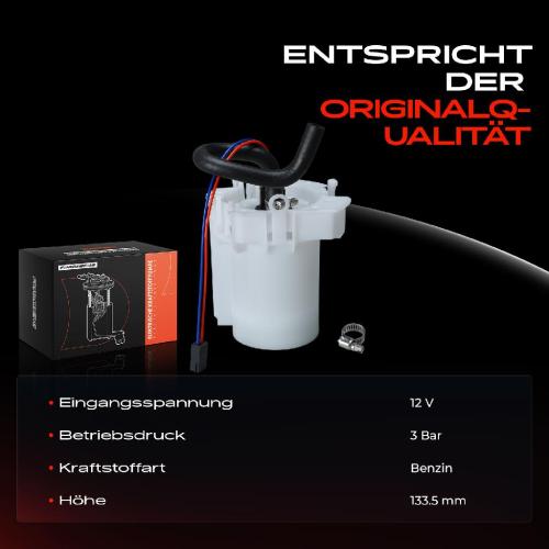 Frankberg 1x Kraftstoffpumpe für Opel Astra G Caravan Combo Kasten/MPV Tour Corsa C Kasten/Schrägheck Saab Bild Frankberg 1x Kraftstoffpumpe für Opel Astra G Caravan Combo Kasten/MPV Tour Corsa C Kasten/Schrägheck Saab