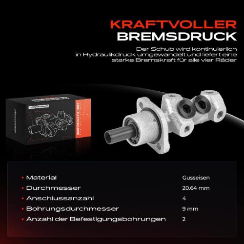 1x Hauptbremszylinder Bremszylinder für Renault Clio I II BB CB Thalia I LB Bild 1x Hauptbremszylinder Bremszylinder für Renault Clio I II BB CB Thalia I LB