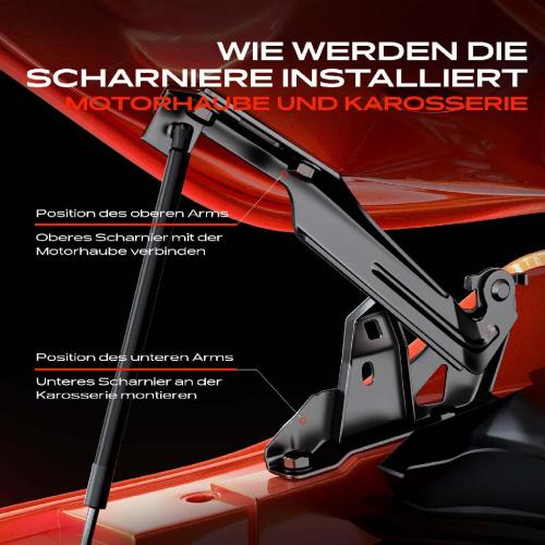 1x Scharnier Motorhaube Vorne Links für Audi Q7 Van 4LB 2006-2015 Bild 1x Scharnier Motorhaube Vorne Links für Audi Q7 Van 4LB 2006-2015