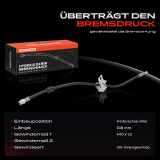 1x Bremsschlauch Bremsschläuche Hinterachse Links für Chevrolet Cruze J300 Opel Astra J Vauxhall Zafira