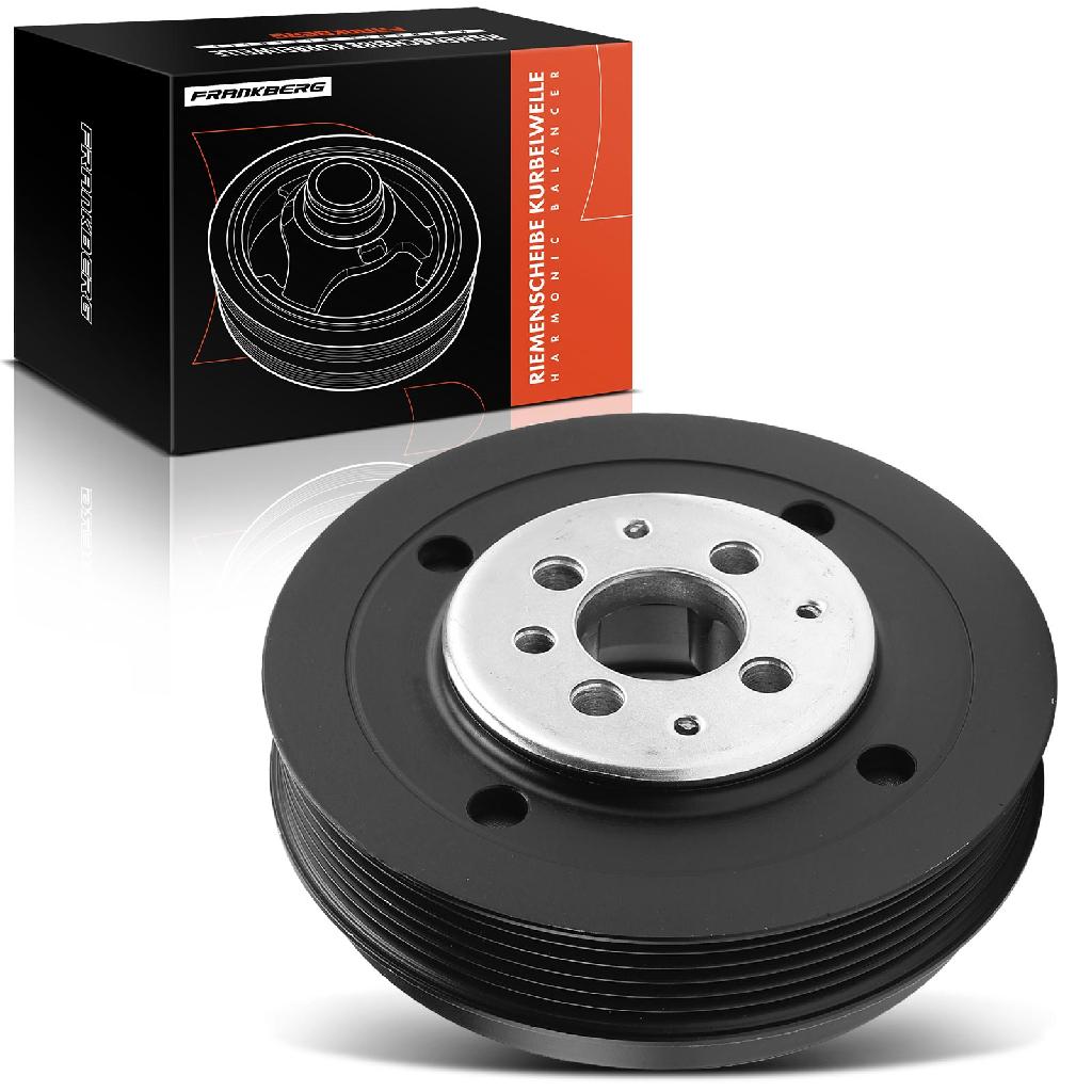 1x Riemenscheibe Kurbelwelle für VW Golf IV Transporter V Audi A3 Ford Seat Skoda