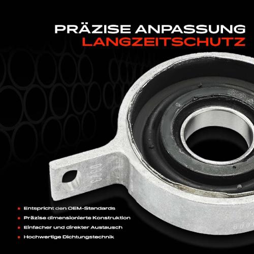 1x Lagerung Gelenkwelle Kardanwellenlager für BMW X3 F25 X5 F15 F85 sDrive Bild 1x Lagerung Gelenkwelle Kardanwellenlager für BMW X3 F25 X5 F15 F85 sDrive