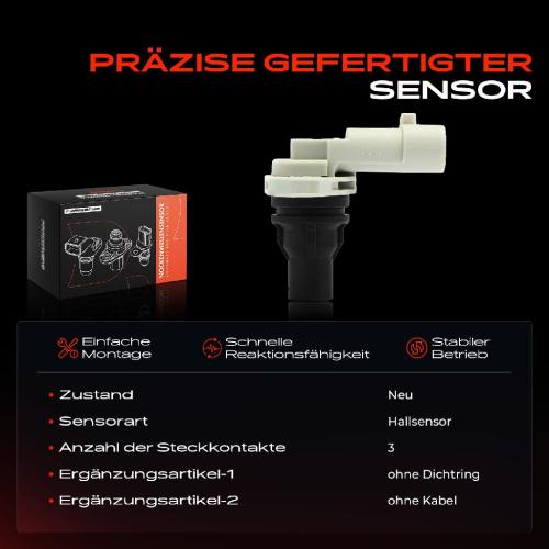 1x Nockenwellenposition Sensor für Alfa Romeo 159 Giulia Fiat Jeep Lancia Opel X12 Bild 1x Nockenwellenposition Sensor für Alfa Romeo 159 Giulia Fiat Jeep Lancia Opel X12