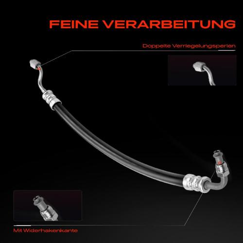 1x Servolenkung Schlauch für Mercedes SLK R170 200 230 Kompressor 2.0L 2.3L 1996-2000 Bild 1x Servolenkung Schlauch für Mercedes SLK R170 200 230 Kompressor 2.0L 2.3L 1996-2000