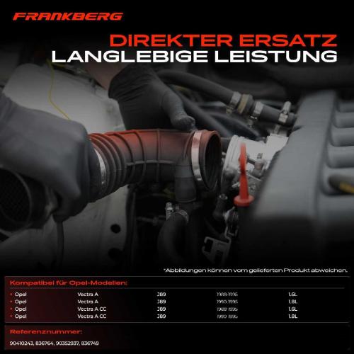 1x Ansaugschlauch, Luftfilter für Opel Vectra A CC J89 1.6L 1.8L 1988-1995 Bild 1x Ansaugschlauch, Luftfilter für Opel Vectra A CC J89 1.6L 1.8L 1988-1995