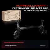 1x Achskörper Achsträger Motorträger Hinterachse für Opel Corsa D S07 Fiat 500L Grande Punto