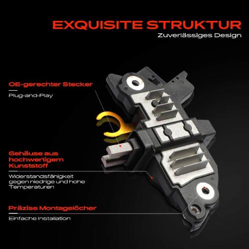 1x Lichtmaschinenregler Generatorregler für BMW E46 E93 E87 E88 E60 E91 E83 E84 E85 Bild 1x Lichtmaschinenregler Generatorregler für BMW E46 E93 E87 E88 E60 E91 E83 E84 E85