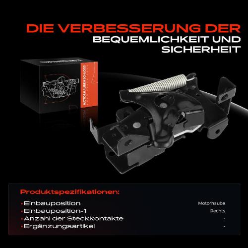 1x Motorhaubenschloss Motorhaube für BMW X1 F48 1.5L 2015-2018 Bild 1x Motorhaubenschloss Motorhaube für BMW X1 F48 1.5L 2015-2018